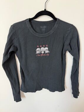 John Galt vintage Y2K Sk8 long sleeve thermal